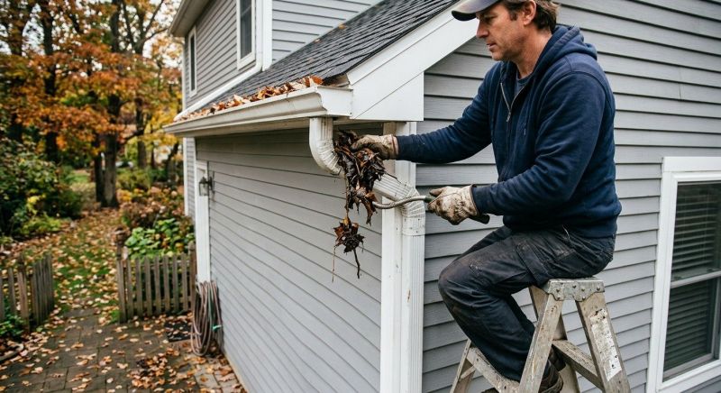Gutter Blockage Removal in Baltimore, MD