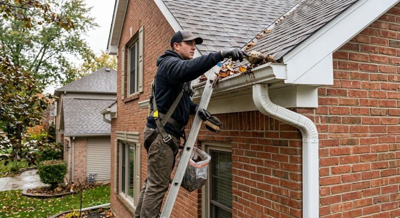 Gutter Downspout Unclogging in Long Island, NY