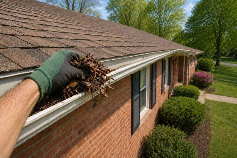 Rain Gutter Clearing in Richmond, VA