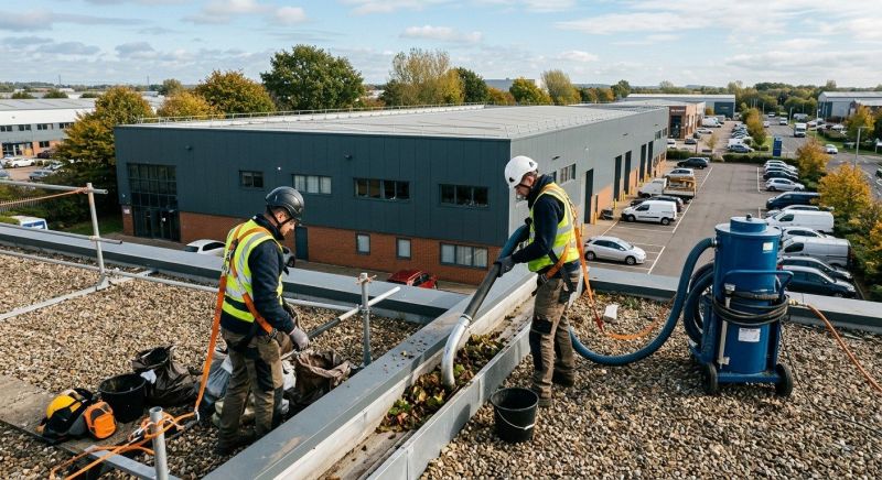 Commercial Gutter Cleaning in Denver County, CO