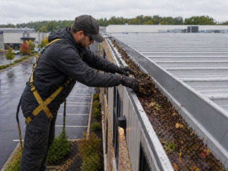 Commercial Gutter Unclogging in Denver, CO