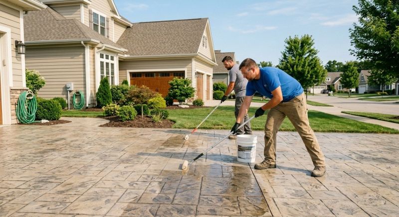 Concrete Driveway Sealing in Kansas City, KS