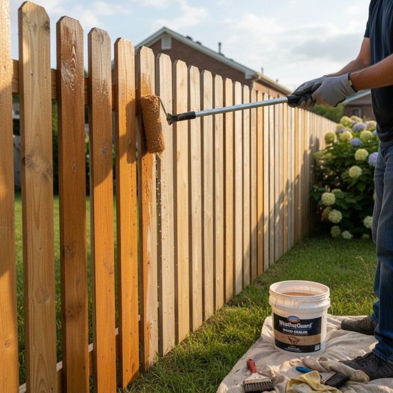 Fence Sealing in Gig Harbor, WA