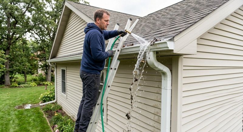Garage Gutter Cleaning in Long Island, NY
