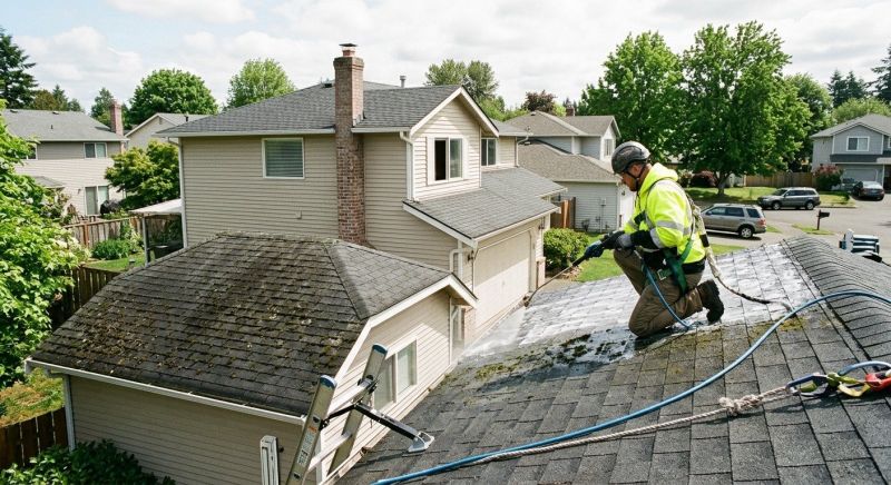 Rubber Roof Cleaning in Vancouver, WA